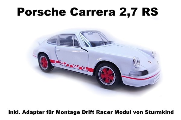 Porsche Carrera RS Karosse inkl. Adapter / Farbe Rot