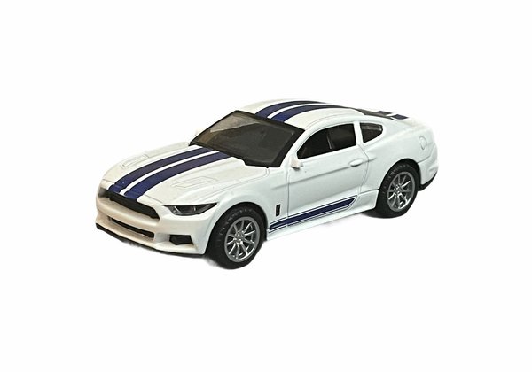 Ford Mustang weiss 1:43 + Universal Adapter