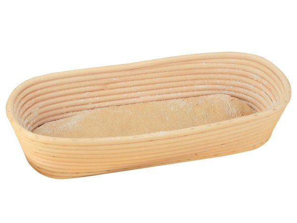 Gärkorb lang für ca. 1000g Brote  Brotkorb