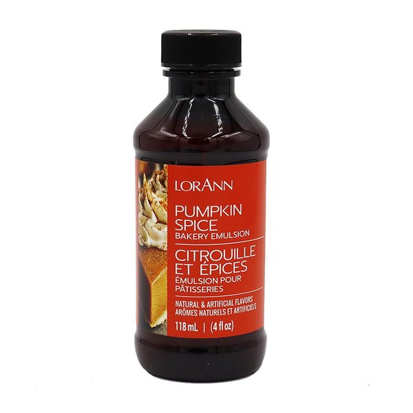 LorAnn Bakery Emulsion - Pumpkin Spice - Kürbisgewürz - 118 ml Geschmack