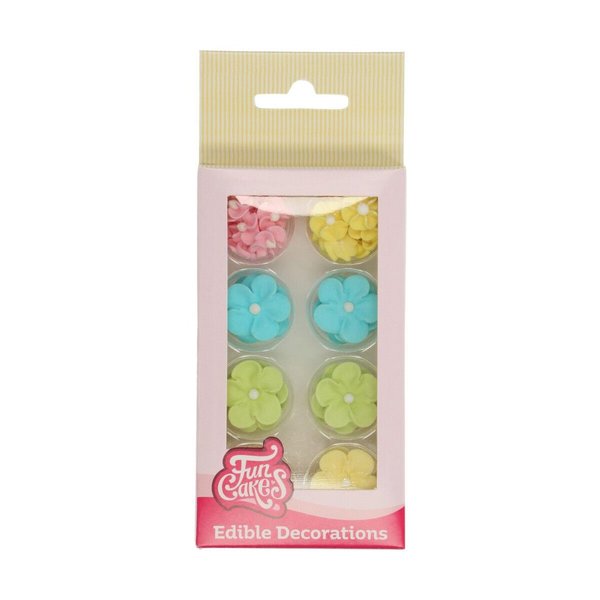 FunCakes Zucker Dekorationen Blossom Mix Pastell Set/32